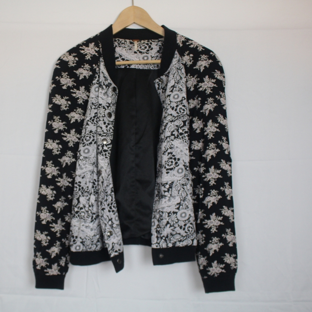 Free People Luxe Bomber - Picture 6 of 7